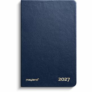 Mayland 27162000 uge lommekalender bl&aring; 11,5x7,5cm 
