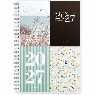 Mayland 27200400 ugekalender 4 illustrationer A5 h&oslash;jformat 