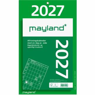 Mayland 27254000 afrivningskalender k&aelig;mpe 31x19cm 