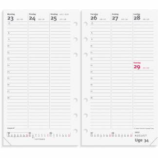 Mayland 27275000 System PP ugekalender refill h&oslash;jformat 
