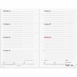 Mayland 27355100 System Mini ugekalender refill tv&aelig;rformat 