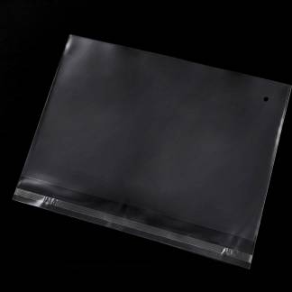 Pose m/limluk LDPE 420x300+40mm 35my Klar 100stk