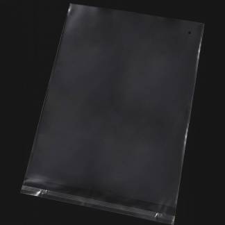 Pose m/limluk LDPE 450x650+40 mm 35my Klar 100stk
