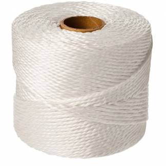 Ballesnor Poly 3-sl&aring;et &Oslash;4mm 270m Hvid