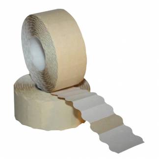 Prisetiketter frost lim 26x12mm hvid 12rl