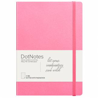 Mayland DotNotes A5 notesbog i pink 