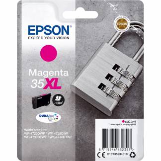 Epson T3593 C13T35934010 Magenta Bl&aelig;kpatron, 1.900 sider 