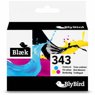 Blybird blæk C8766E Farve HP343 Color 