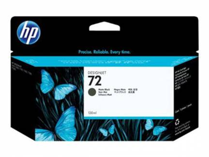 HP 72 Mat sort Blæk C9403A