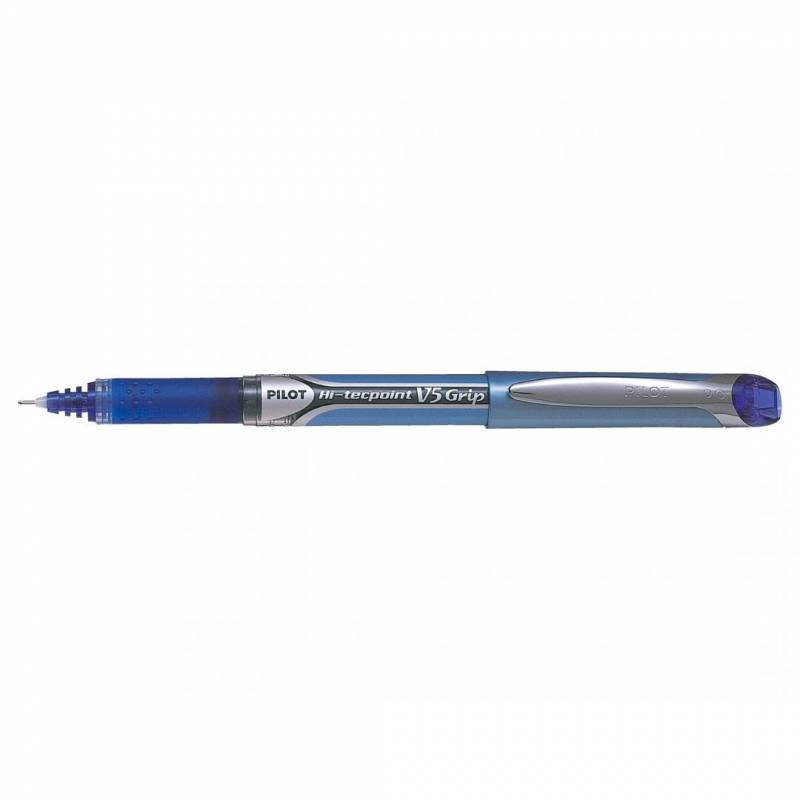 Pilot Hi-Techpoint V5 Grip kuglepen 0,5mm bl&aring;