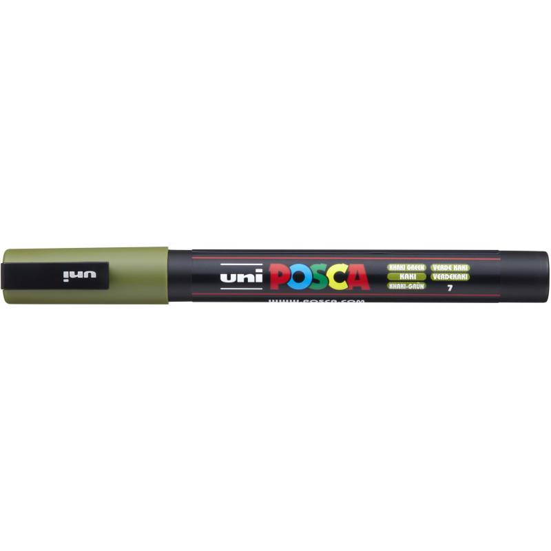Uni Posca 3M marker 1,3mm khakigr&oslash;n