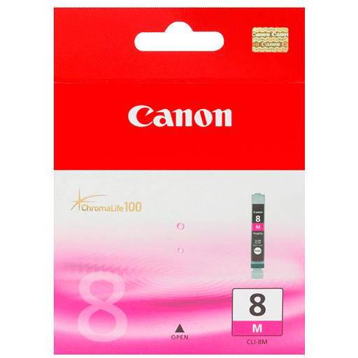 Canon CLI-8M Magenta Bl&aelig;patron, 420 sider