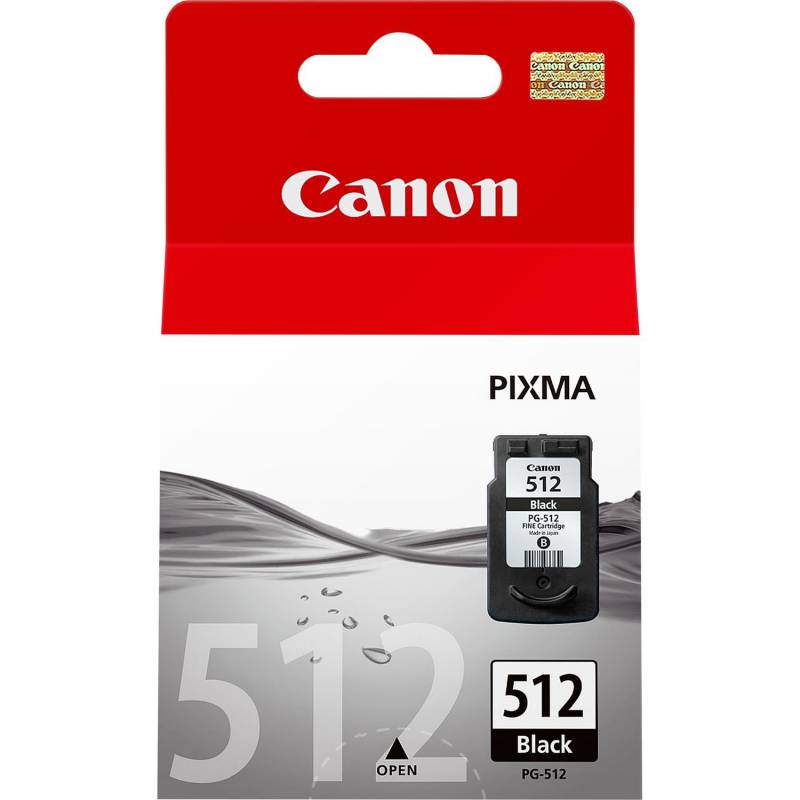 Canon PG-512 Sort Bl&aelig;kpatron, 400 sider
