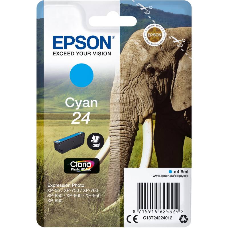 Epson Ink C13T24224012 C 24