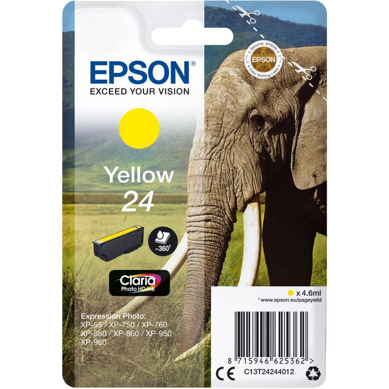 Epson Ink C13T24244012 Y 24