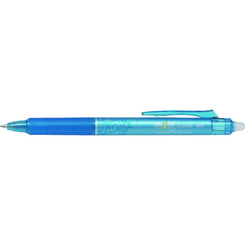 Pilot FriXion Clicker ballpen 0,5mm lysebl&aring;