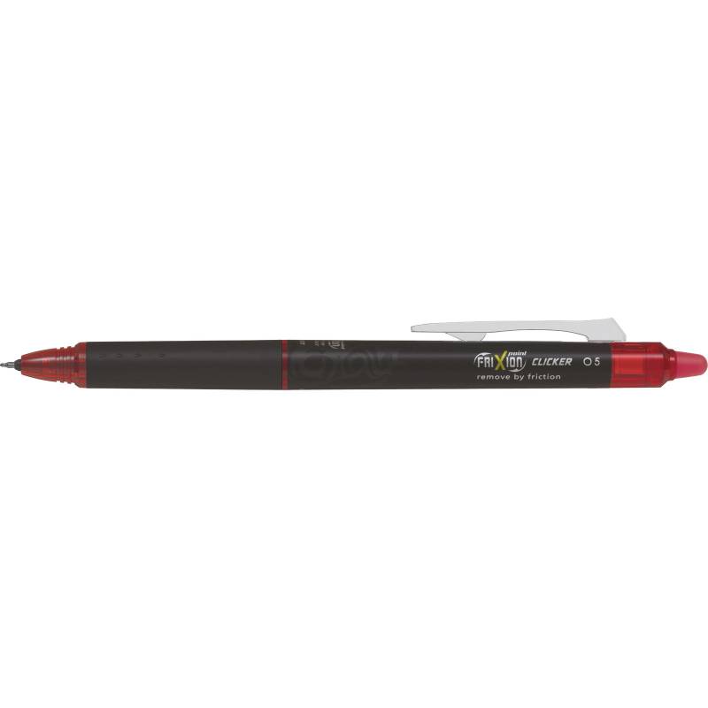 Pilot FriXion Point Clicker kuglepen 0,5mm r&oslash;d