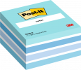 Post-it kubusblok 76x76mm pastelbl&aring; 