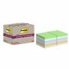 Post-it SS Recycled Mix colors 76x76 70sh (12)