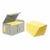 Post-it Notes 76x127 recycled gul (6)