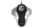 Kensington Trackball Orbit Optical Wired, Silver/Black