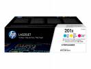 HP 201X Gul Cyan Magenta 2300 sider Toner CF253XM