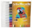 Artline Decorite Flat metallic 10-sæt