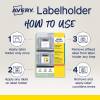 Avery Etiketholdere 120x80mm (80)