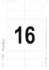 Indstik t/navneskilte printbare 74x34mm (160) DPC7434A-10