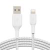 Lightning to USB-A Cable Braid 2M White