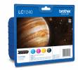 Brother LC 1240 Value-Pack Sort Gul Cyan Magenta 600 sider Blæk