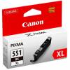 Canon CLI 551BK XL Sort 1125 sider Blækbeholder 6443B001