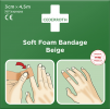 Soft Foam Bandage Beige 3cm x 4,5m