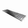 Cherry KW 9100 Slim Wireless Keyboard, Black/Grey