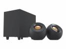 Pebble Plus 2.1 USB Desktop Speakers, Black