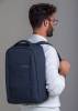 16'' Christiansborg Recycled Backpack, Dark Blue