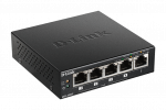 D-LINK 5-Port Desktop Gigabit PoE+ Switch
