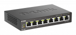 D-LINK 8-port 10/100/1000 Desktop Switch w/ 4 PoE Ports