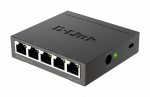 D-LINK 5-port 10/100/1000 Gigabit Metal Housing Desktop Swit