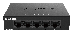 D-LINK 5-Port Gigabit Ethernet Metal Housing Unmanaged Light