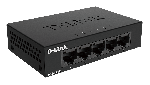 D-LINK 5-Port Gigabit Ethernet Metal Housing Unmanaged Light