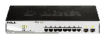 D-LINK 10-Port Gigabit Smart Switch with 2 SFP ports