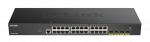 D-LINK 24-port Gigabit Smart Managed Switch with 4x 10G SFP+