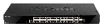 D-LINK 24 ports GE + 2 10GE ports + 2 SFP+ Smart MS