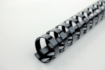 GBC 6mm spiralryg 25ark sort 100 stk