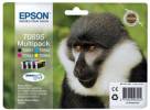 Epson T0895 Multipack Sort Gul Cyan Magenta Blæk C13T08954011