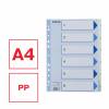 Register PP Esselte A4 1-6 hvid