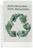 Plastlomme Esselte Recycled A4 70my m. præg 100stk/pak