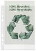 Plastlomme Esselte Recycled A5 70my m. præg 100stk/pak