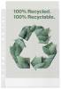 Plastlomme Esselte Recycled A4 100my m. præg 50stk/pak